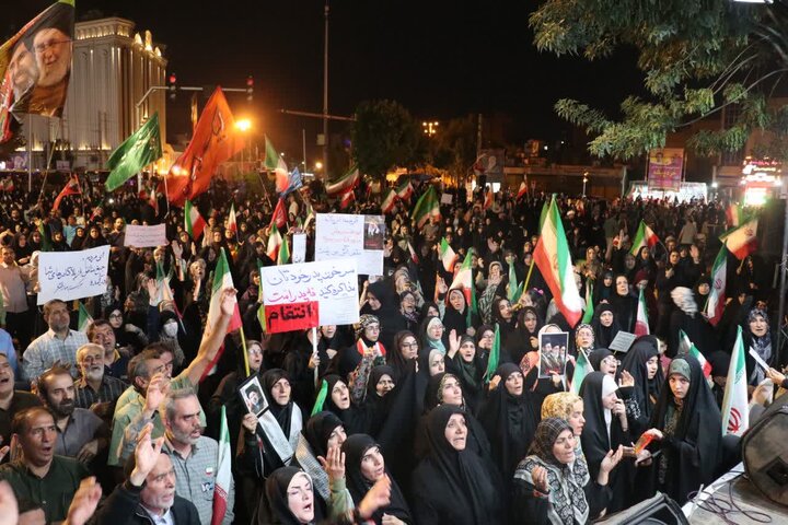 تصاویر/ حضور پرشور قرچکی‌ها در اجتماع خونخواهی