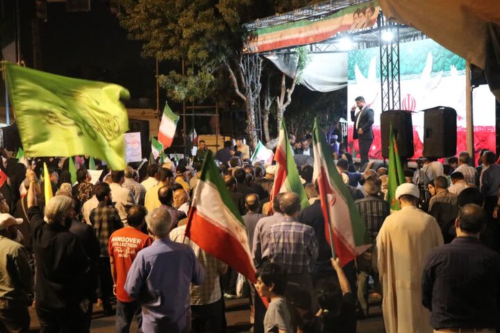 تصاویر/ حضور پرشور قرچکی‌ها در اجتماع خونخواهی
