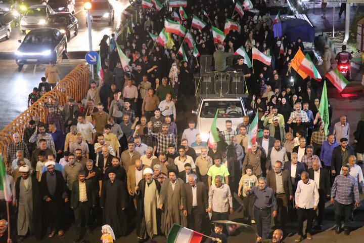 تصاویر/ حضور پرشور قرچکی‌ها در اجتماع خونخواهی