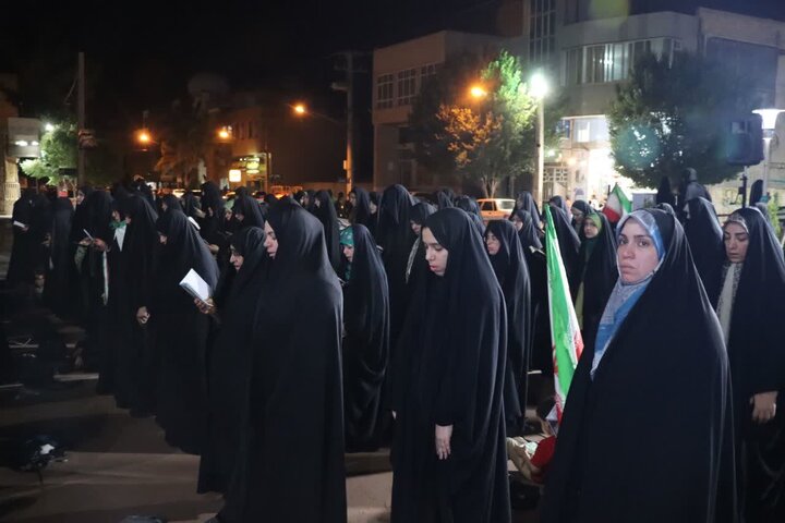 تصاویر/ برگزاری نماز استغاثه به امام زمان (عج) در میدان نماز شهرستان اشکذر