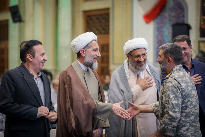 تصاویر / مراسم گرامیداشت  فرمانده اسبق سپاه پاسداران انقلاب اسلامی و  رئیس سازمان بسیج مستضعفین کشور در قزوین
