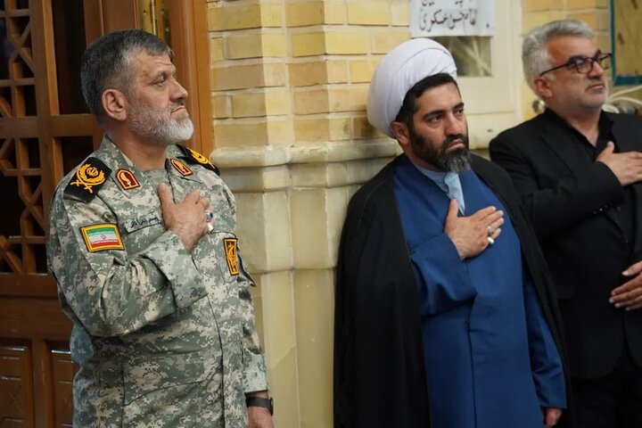 تصاویر / مراسم گرامیداشت  فرمانده اسبق سپاه پاسداران انقلاب اسلامی و  رئیس سازمان بسیج مستضعفین کشور در قزوین