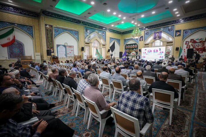 تصاویر / مراسم گرامیداشت  فرمانده اسبق سپاه پاسداران انقلاب اسلامی و  رئیس سازمان بسیج مستضعفین کشور در قزوین