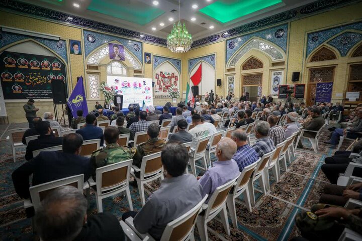 تصاویر / مراسم گرامیداشت  فرمانده اسبق سپاه پاسداران انقلاب اسلامی و  رئیس سازمان بسیج مستضعفین کشور در قزوین