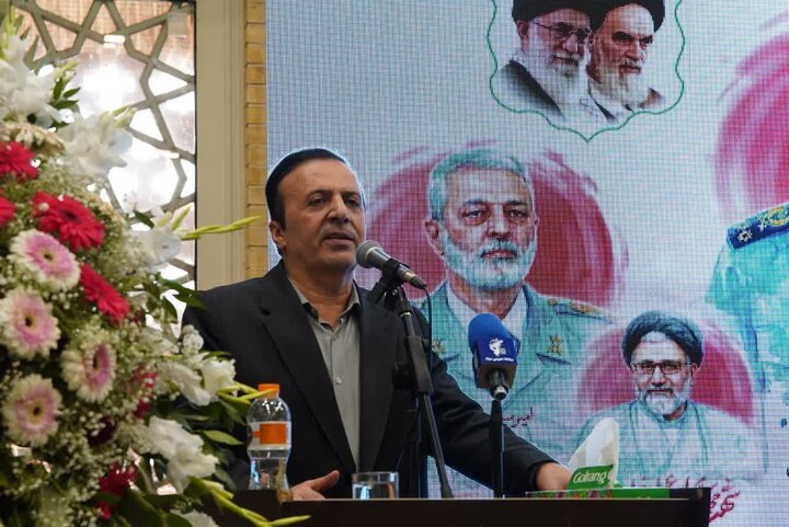 تصاویر / مراسم گرامیداشت  فرمانده اسبق سپاه پاسداران انقلاب اسلامی و  رئیس سازمان بسیج مستضعفین کشور در قزوین