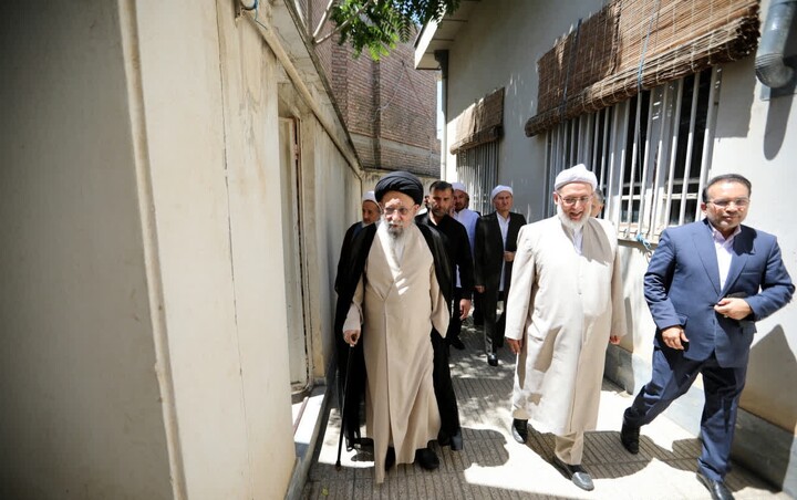 تصاویر/ دیدار عیدانه آیت الله نورمفیدی با علمای اهل سنت شرق گلستان