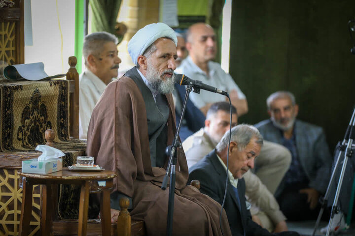تصاویر / مراسم یادواره شهید با حضور امام جمعه قزوین