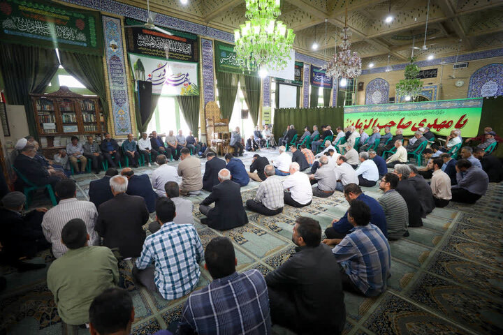 تصاویر / مراسم یادواره شهید با حضور امام جمعه قزوین