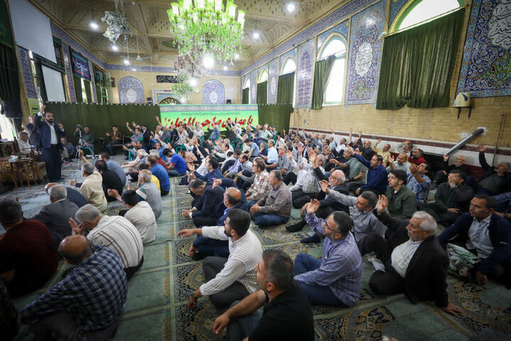 تصاویر / مراسم یادواره شهید با حضور امام جمعه قزوین