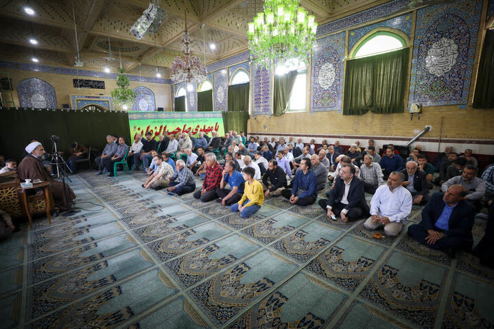 تصاویر / مراسم یادواره شهید با حضور امام جمعه قزوین