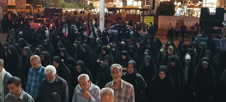 تصاویر/اقامه نماز استغاثه در ساوه