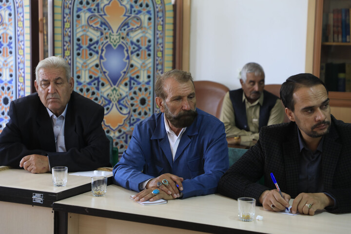 دست اندرکاران دومین اجلاسیه شهدای شهرستان سربیشه