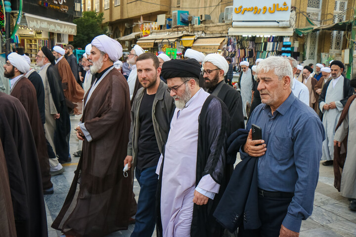تصاویر/ مراسم تشییع مرحوم حجت الاسلام والمسلمین عباس ظهیری در قم
