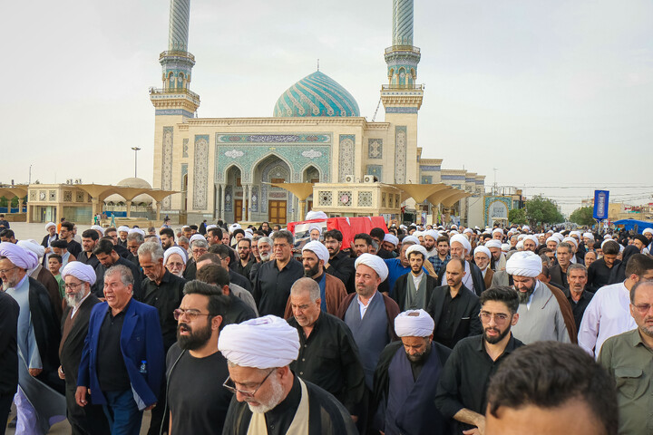 تصاویر/ مراسم تشییع مرحوم حجت الاسلام والمسلمین عباس ظهیری در قم