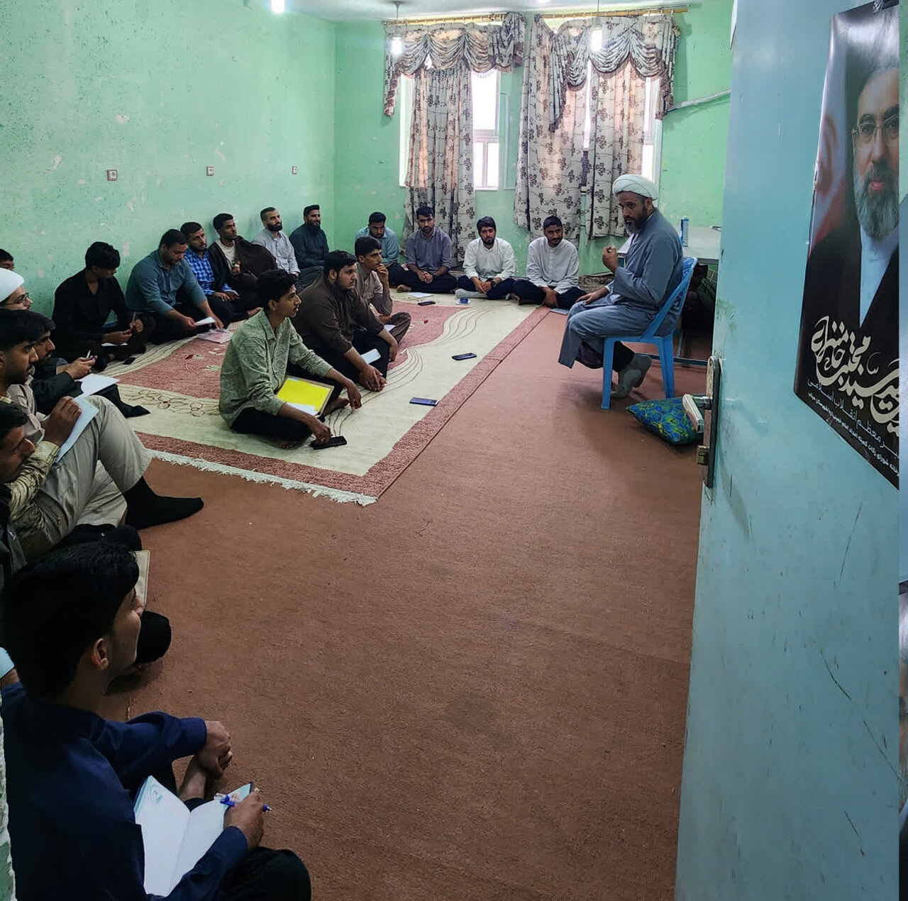 برگزاری اردوی طرح «مثل خمینی» در مدارس علمیه هرمزگان