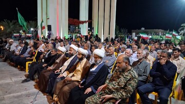 تصاویر/ اجتماع خیابانی مردم آبدان