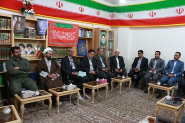 تصاویر / جلسه بنیاد غدیر شهرستان خرمدره