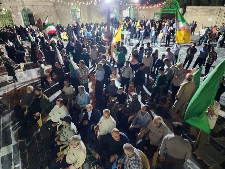 تصاویر| نود و یکمین شب حماسه حضور نطنزی ها در خیابان‌ها و میدان‌های شهر