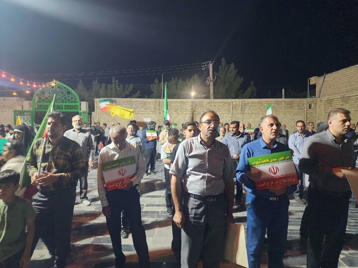 تصاویر| نود و یکمین شب حماسه حضور نطنزی ها در خیابان‌ها و میدان‌های شهر