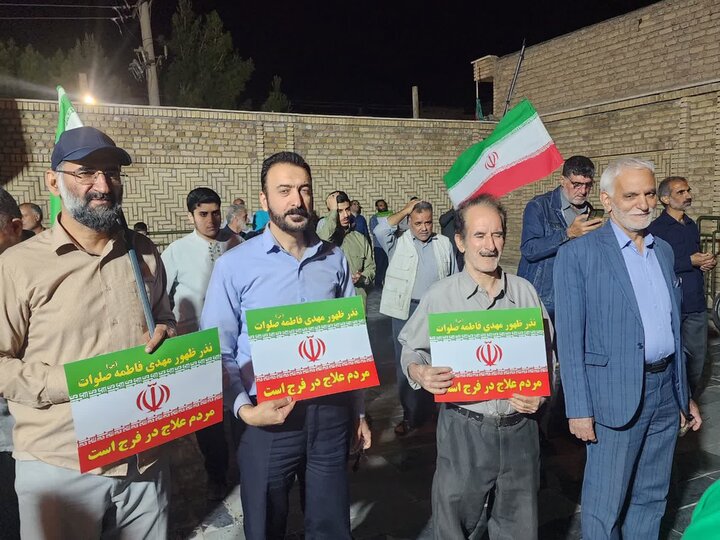 تصاویر| نود و یکمین شب حماسه حضور نطنزی ها در خیابان‌ها و میدان‌های شهر