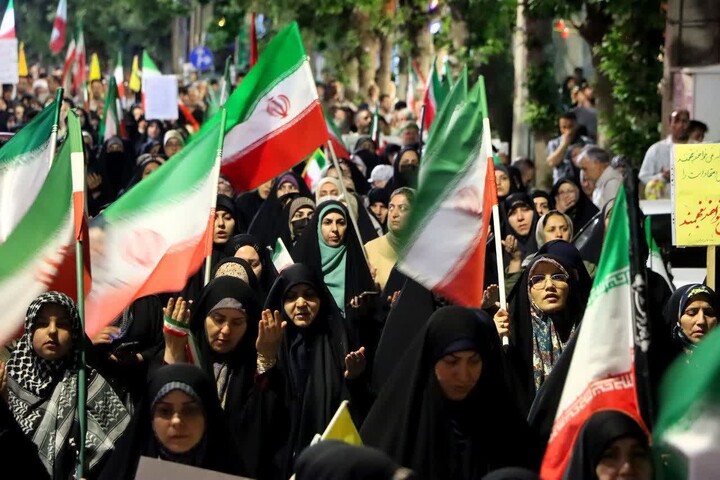 تصاویر/ اجتماع خیابانی مردم ابهر