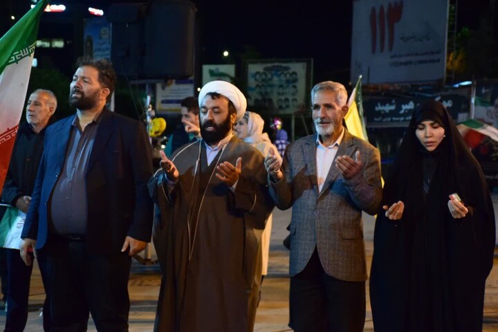 تصاویر / قیام مردم میدان ائل گلی تبریز در شب‌های اقتدار