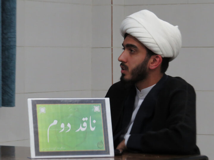 تصاویر/ جلسه علمی نقد مقاله در مدرسه علمیه امام خمینی (ره) خوی
