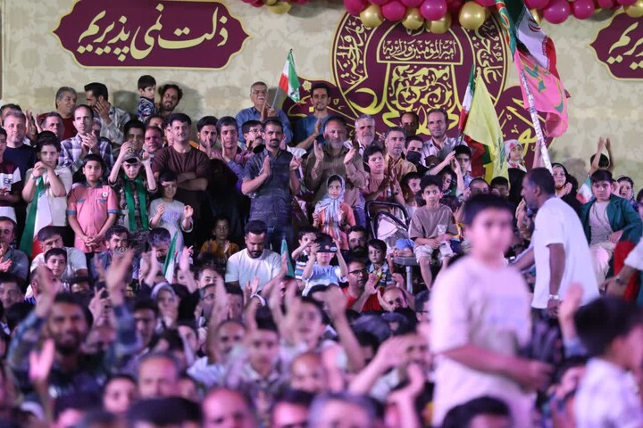 تصاویر/ جشن بچه های بابا حیدر کف خیابون