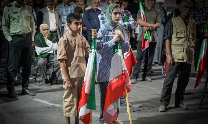 تصاویر/ حضو  حماسی سرخ رود