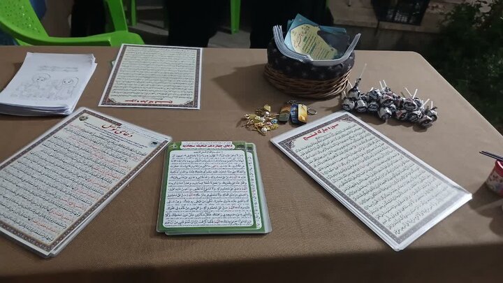 تصاویر/فعالیت طلاب مدرسه علمیه فاطمه‌الزهرا ساوه در موکب