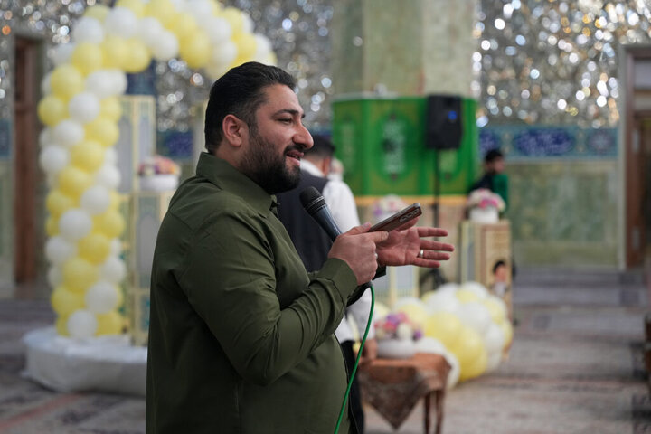 جشن تکلیف ۱۲۰ نوجوان پسر در حرم حضرت معصومه(س)