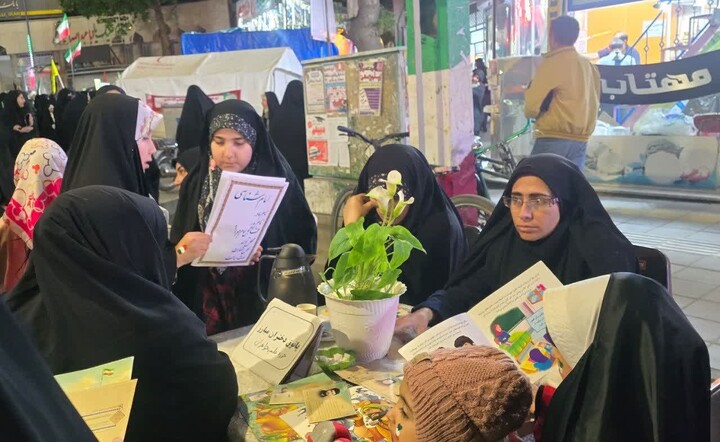 تصاویر/ فعالیت طلاب مدرسه علمیه حضرت ولیعصر(عج) بناب