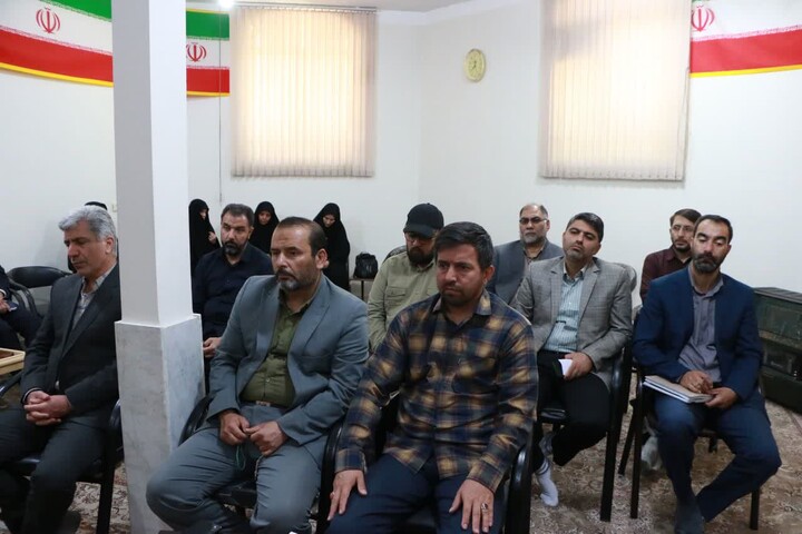تصاویر / جلسه بنیاد غدیر شهرستان خرمدره
