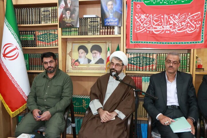 تصاویر / جلسه بنیاد غدیر شهرستان خرمدره