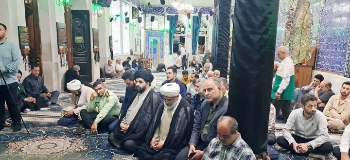 تصاویر/ حضور نماینده ولی فقیه در سازمان انتظامی کشور در بقعه متبرکه امامزاده ابراهیم (ع) آمل
