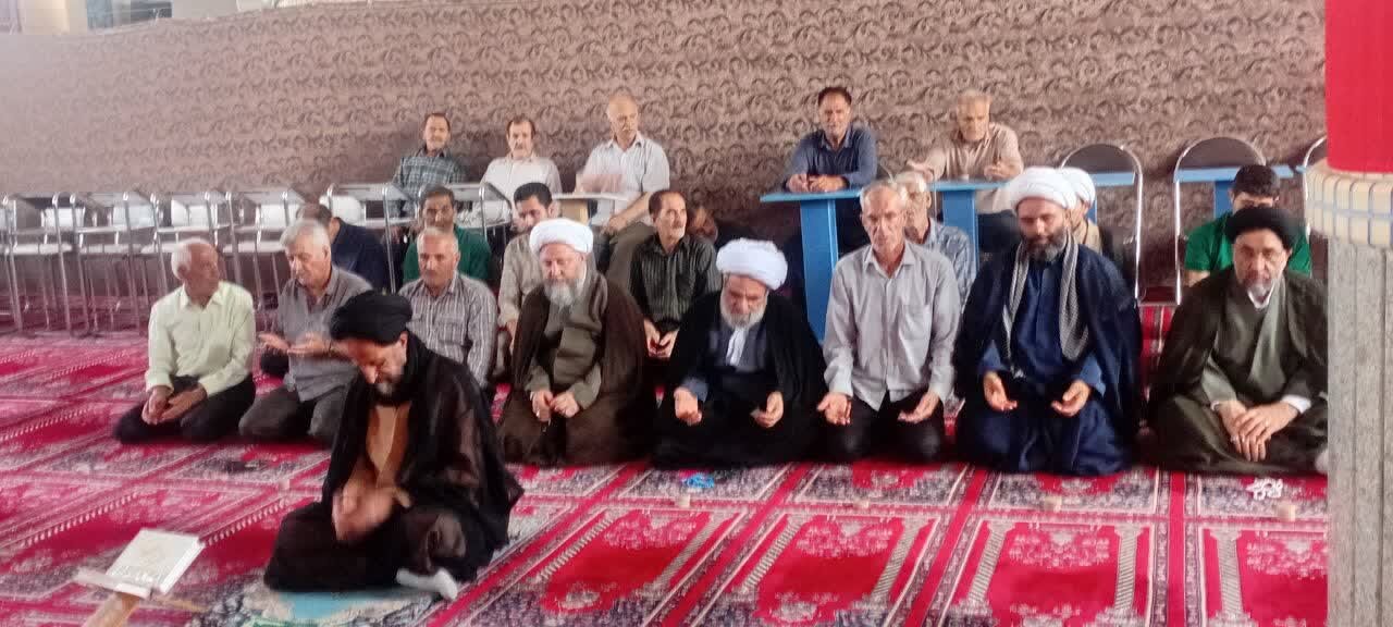 اولین جلسه قرارگاه مسجد شهرستان آران وبیدگل در سفید شهر  برگزار گردید+تصاویر