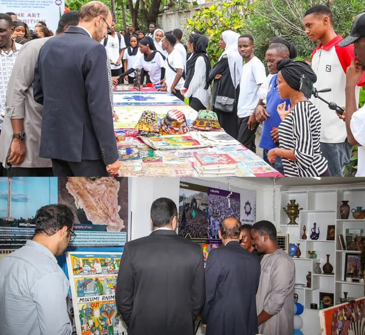 Sanaa Yaunganisha Mioyo: Maonesho ya “Through Many Eyes to Humanity” Yavutia Wadau wa Sanaa Dar es Salaam