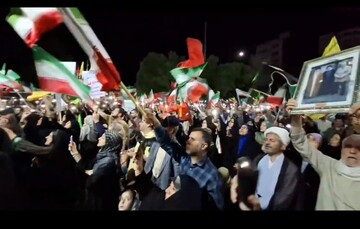 فیلم | حماسه مردم بروجرد در خیابان