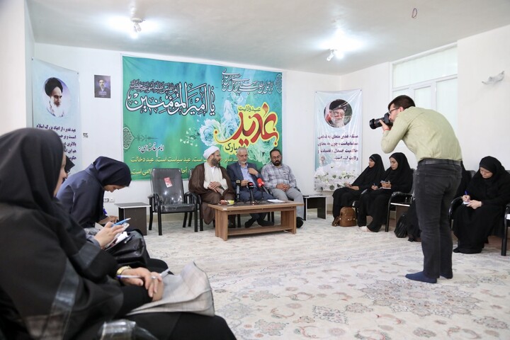 تصاویر/ نشست خبری جشن‌های خیابانی غدیر چهارمحال و بختیاری