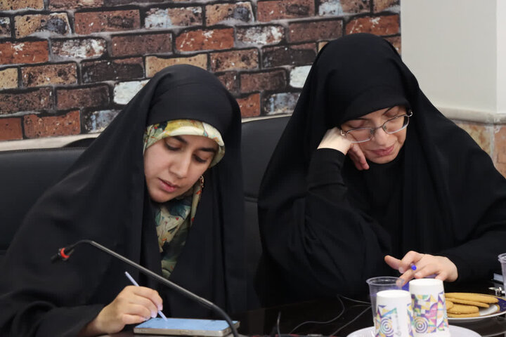 تصاویر/ نشست خبری مدیر حوزه‌های علمیه خواهران سراسر کشور