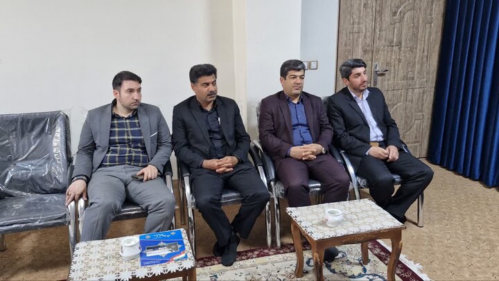 تصاویر / دیدار مدیرکل تبلیغات اسلامی استان آذربایجان شرقی با امام جمعه شهرستان اهر