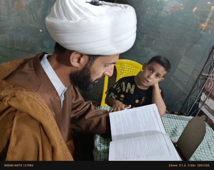 تصاویر/ فعالیت طلاب مدرسه علمیه حضرت صاحب الزمان(عج) ماهشهر