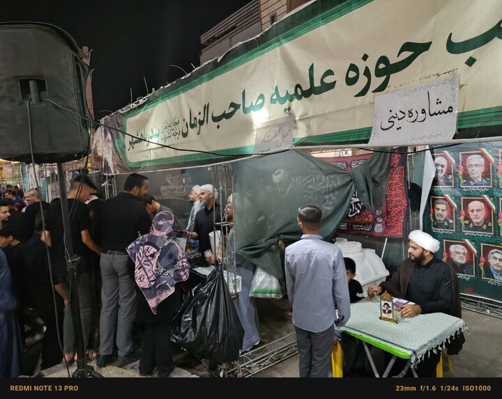 تصاویر/ فعالیت طلاب مدرسه علمیه حضرت صاحب الزمان(عج) ماهشهر