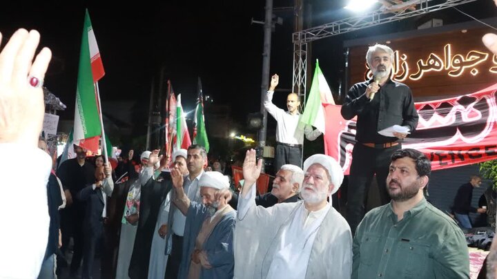 تصاویر/ حضور حماسی عباس آباد