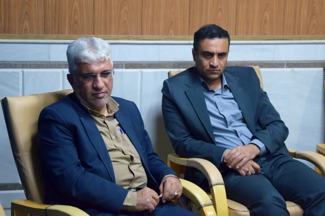 اولین نشست امام جمعه با مسئولان شهرستان آران و بیدگل در سال ۱۴۰۵