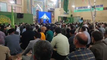 تصاویر / برگزاری مراسم جشن عید غدیر در مسجد جامع قروه درگزین