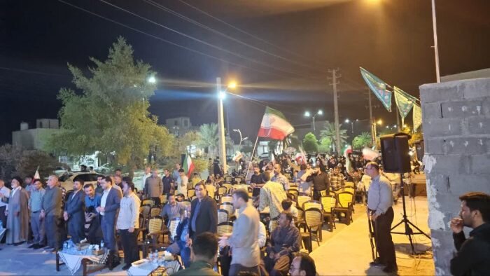 تصاویر/ تجلی وحدت در شهر چاه‌مبارک