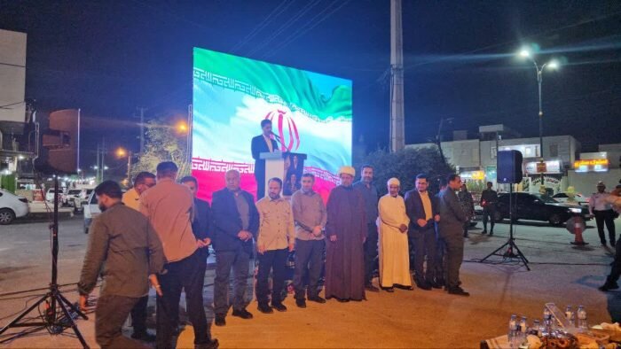 تصاویر/ تجلی وحدت در شهر چاه‌مبارک