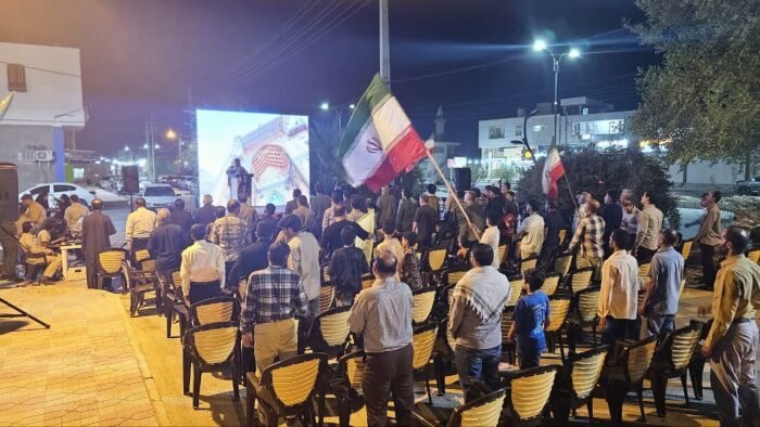 تصاویر/ تجلی وحدت در شهر چاه‌مبارک