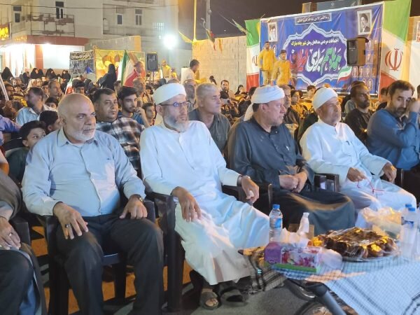 تصاویر/ تجلی وحدت در شهر چاه‌مبارک